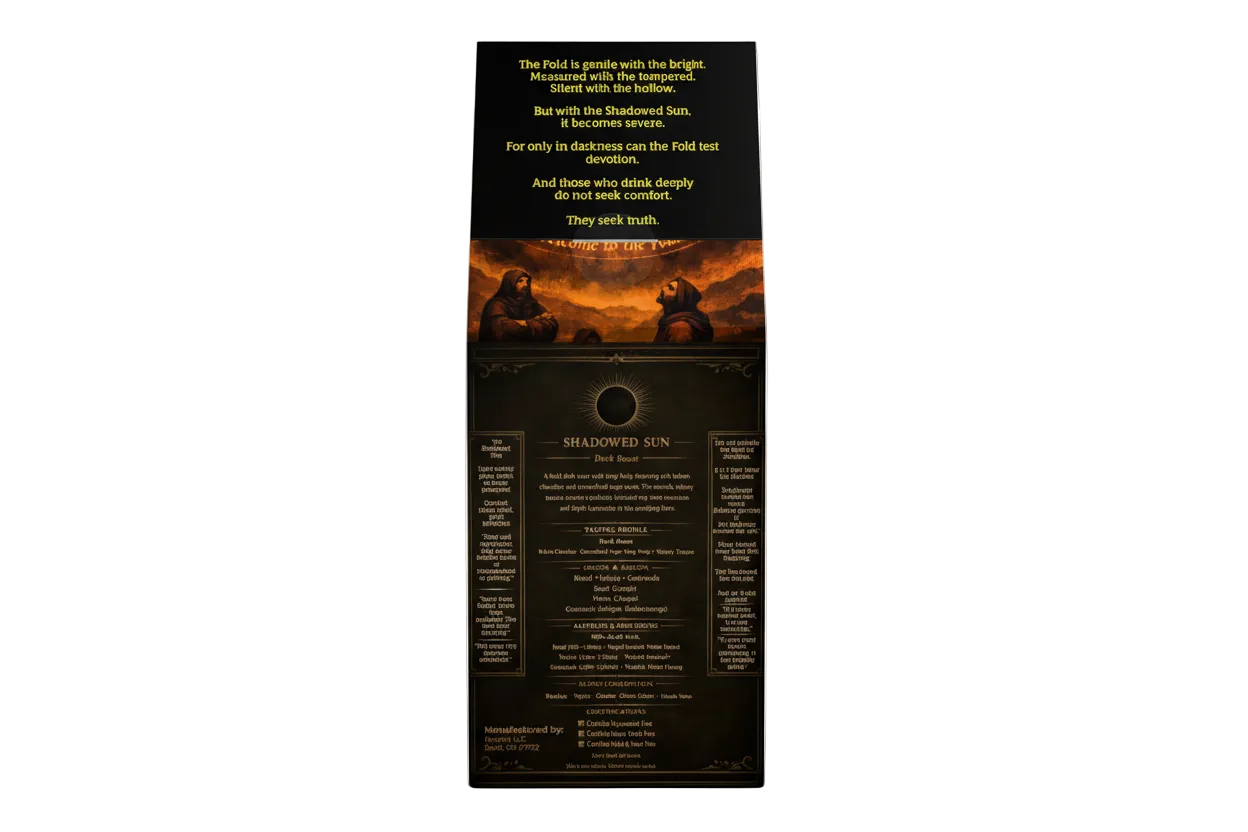 Shadowed Sun Dark Roast | Mycotoxin-Free Coffee | High-Altitude Volcanic | Unnecessarily Good
