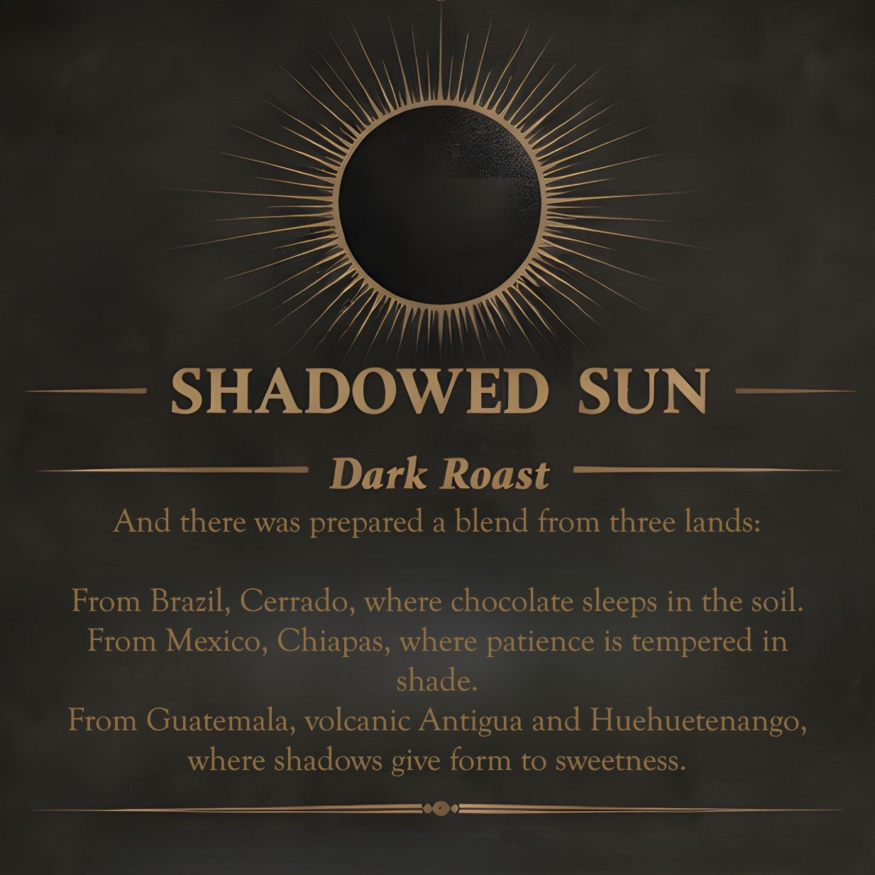 Shadowed Sun 12oz Bag | Korean Natural Farming | Regenerative Soil Coffee | Unnecessarily Good