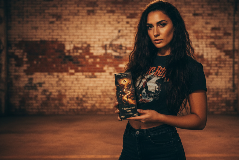 Unnecessarily Good | Model with Shadow | Dark Luxury Coffee Brand Editorial | Specialty Coffee Hawaii