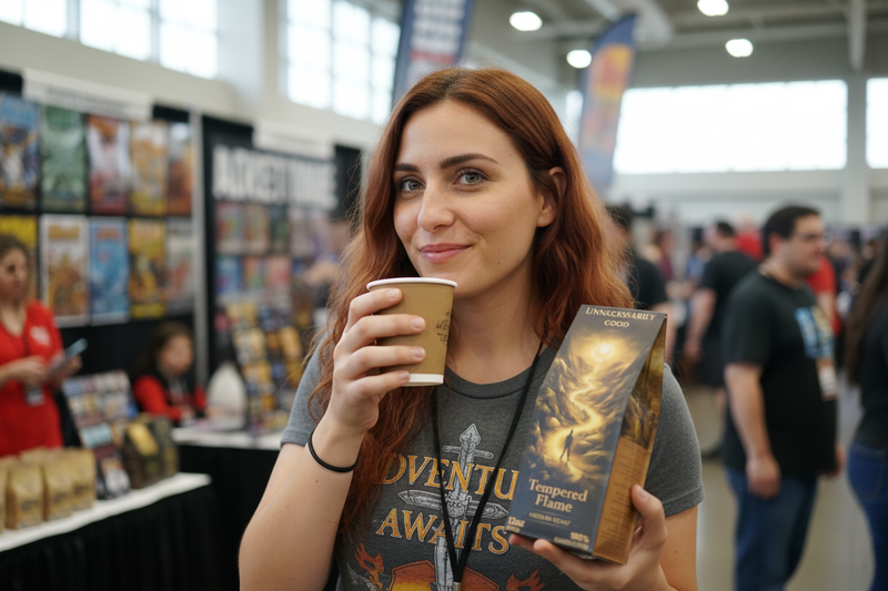 Comic con with Tempered Flame