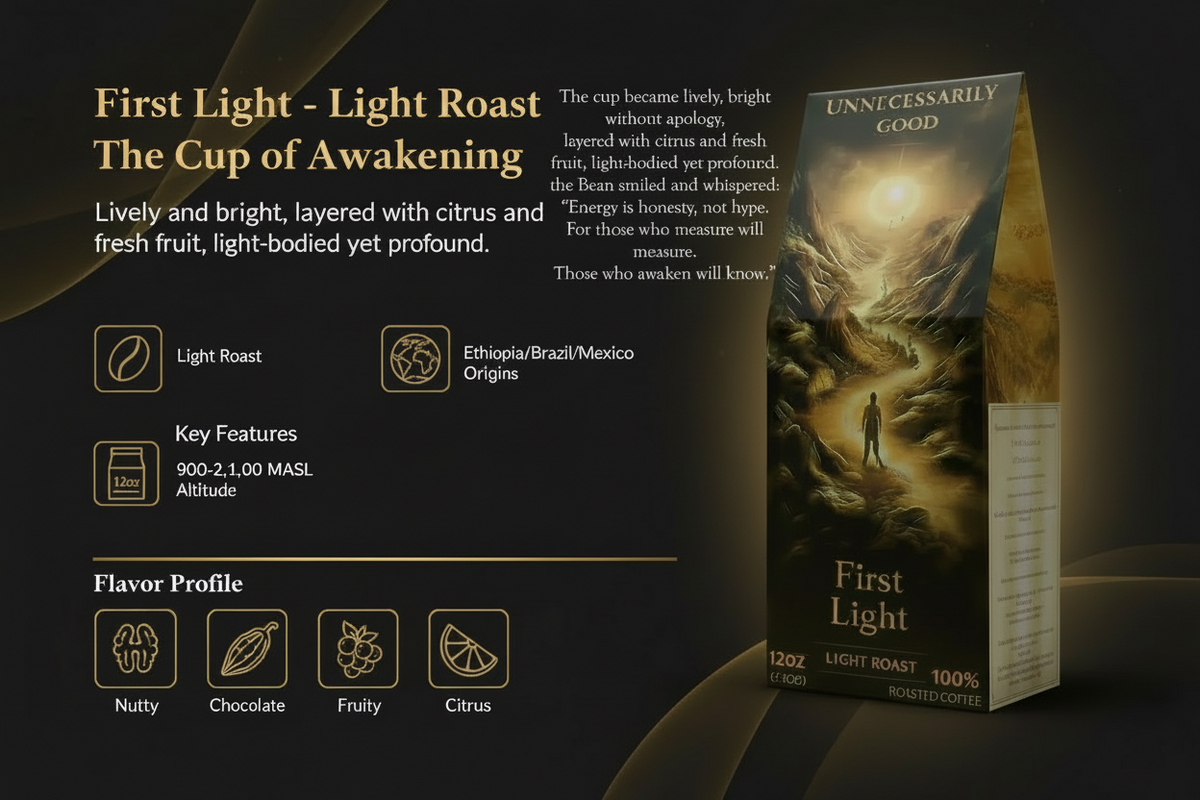 First Light - Light Roast - 12oz - Detail 2