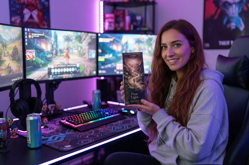 Gaming setup with First Light