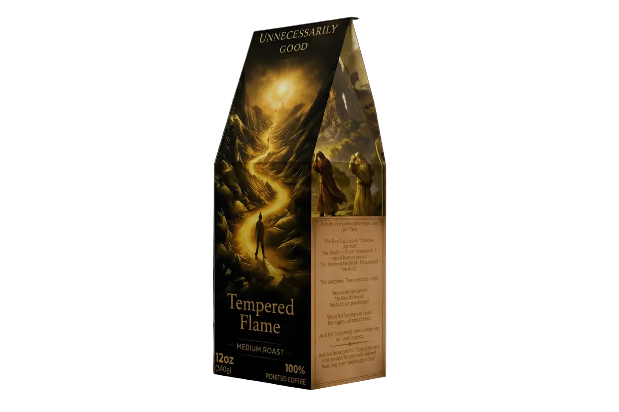 Tempered Flame Medium Roast 12oz | Korean Natural Farming Coffee | Unnecessarily Good