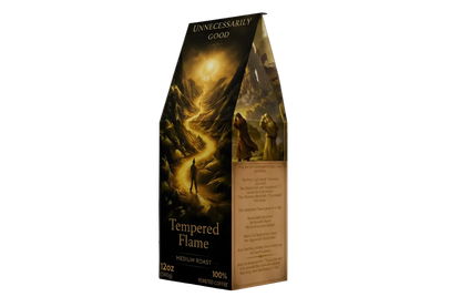 Tempered Flame Medium Roast 12oz | Korean Natural Farming Coffee | Unnecessarily Good