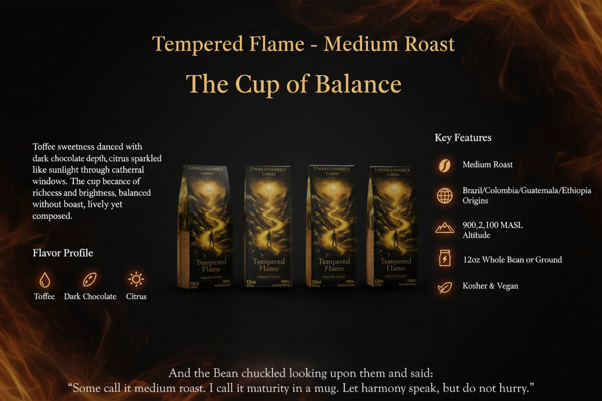 Tempered Flame - Medium Roast - 12oz - Detail 2